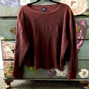 Gap thermal sweatshirt